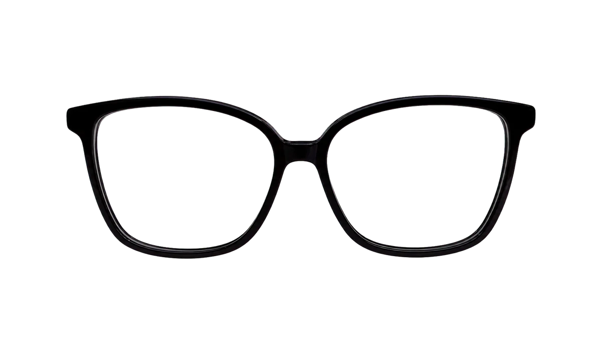 Óculos de grau Juliana Paes V1020 preto frontal