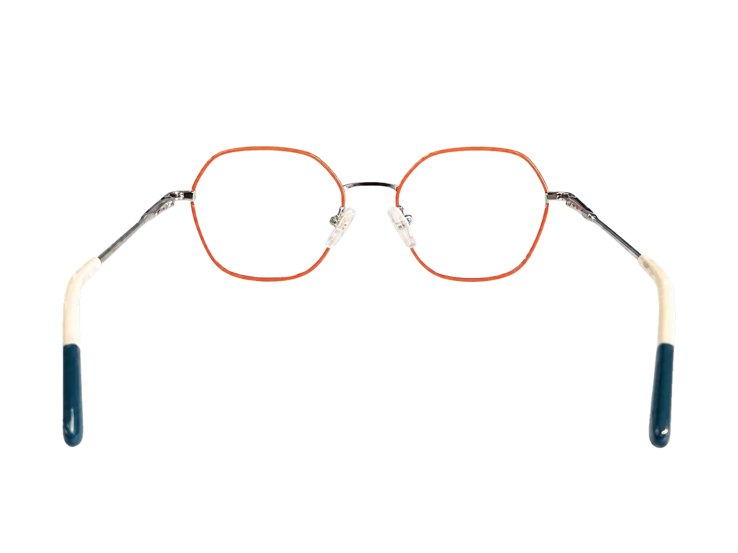 Óculos de grau infantil feminino Piper V327 laranja aberto